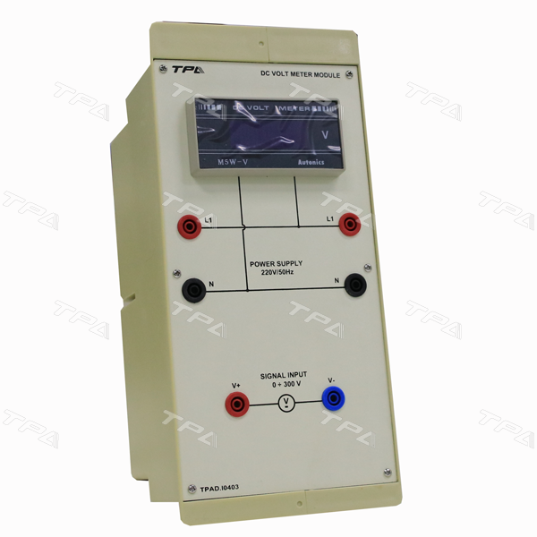 Module đào tạo đồng hồ đo điện áp một chiều TPAD.I0403