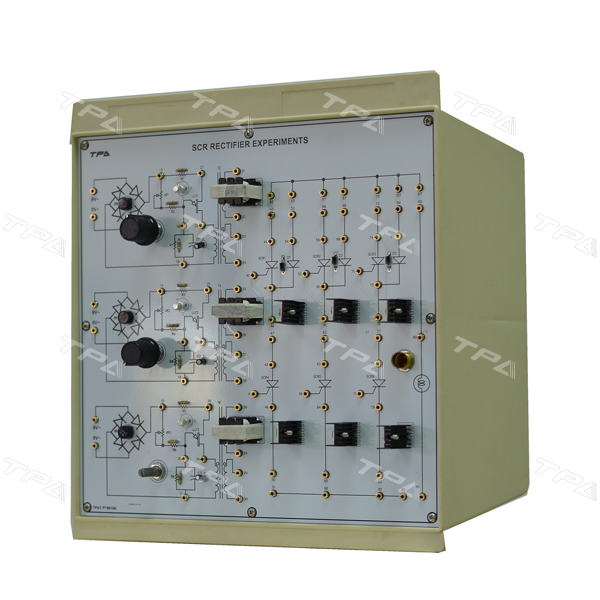 Module thí nghiệm về mạch điện chỉnh lưu dùng SCR TPAD.P7901