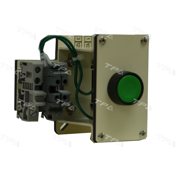 Module thực hành lắp đặt nút ấn (Nút ấn nhả mầu xanh) TPAD.B4130
