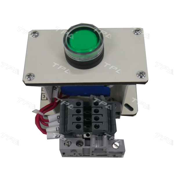 Module thực hành lắp đặt nút ấn (Nút ấn có đèn mầu xanh) TPAD.B4131