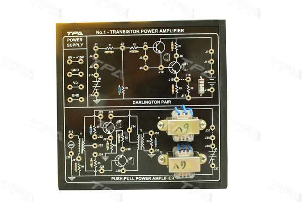  Module thí nghiệm khuếch đại công suất transistor 1 - TPAD.Q0811     