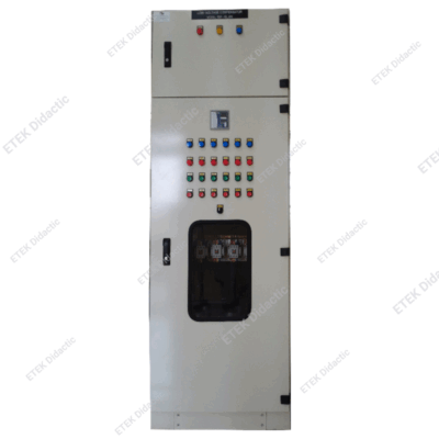 Mô hình tủ điện tự động bù 6 cấp hệ số công suất cos phi